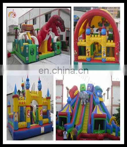 Super Attractive inflatable jumping amusement park/Children play inflatable jumping funcity bouncer