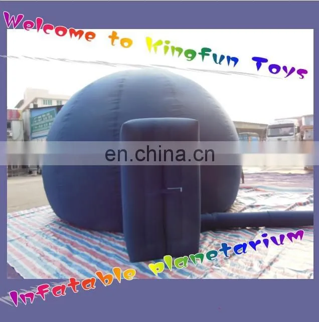 Shinny Silver inflatable shell/air office pod/air igloo dome