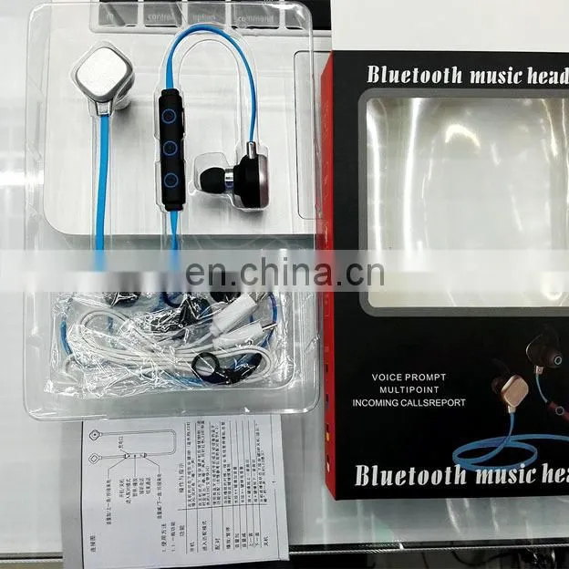 Universal wireless bluetooth earphone ,in ear headpone with Mic and voice control