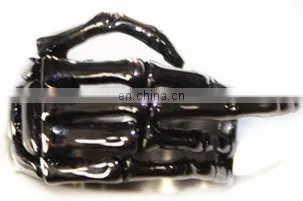 2014 fashion stainless steel jewelry with skull rings design
