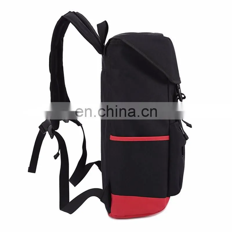 Hot Sal Ladies Red And Black Travel Bags