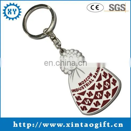 High quality custom soft pvc rubber keychain