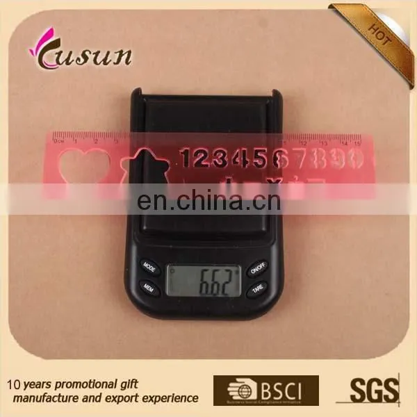 Factory direct sales Quality custom 15cm plastic scale ruler for promotion