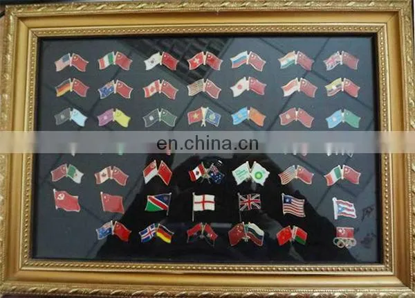 metal national day uae soft enamel badge with magnet