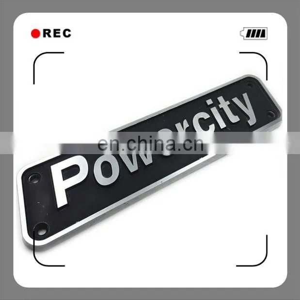 Emobossed Metal Nameplate/Metal sign