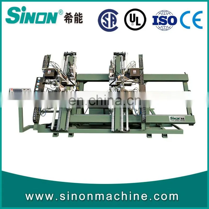 Full Automatic Plastic Window Door Cutting Machine for Making PVC Windows