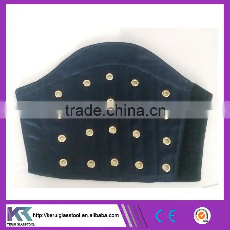 Knitting fabric black color chemical hand wrist support with copper sheet (V051)