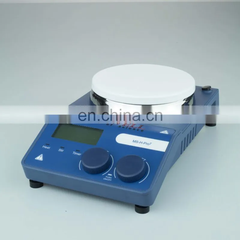 MS-H-ProT LCD Magnetic Stirrer Hotplate Magnetic Stirrer With Heater
