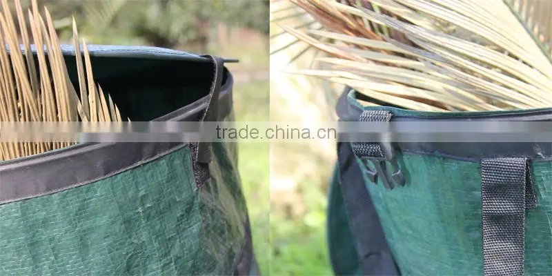 dark green bag/garden waste bag