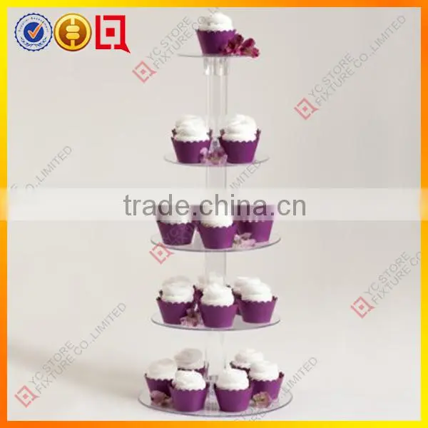 Acrylic multilayer stylish rotating display