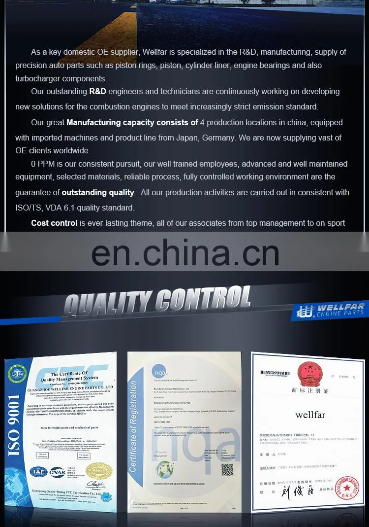 Agricultural Machinery Cylinder Liner 98.48mm 31358339 Engine Parts
