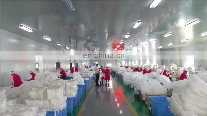 Disposable Surgical Gown Hospital Patient Gown Clothing Blue with High Quality