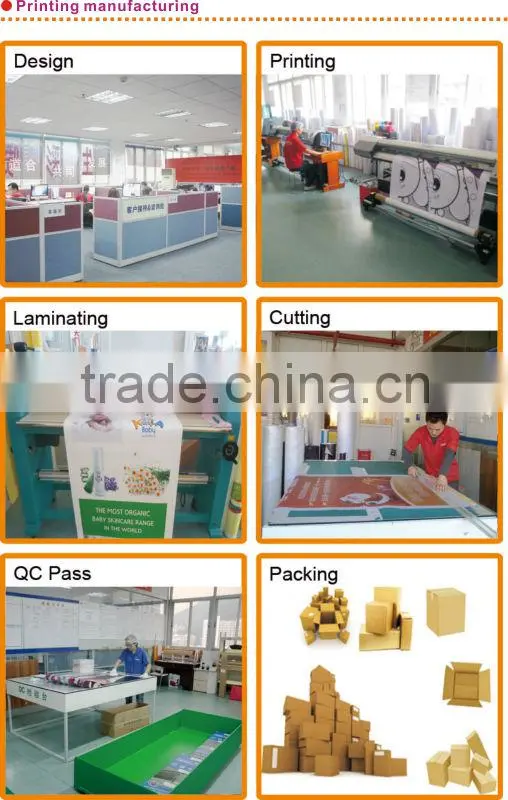 Custom can folded supermarket promotion table and counter