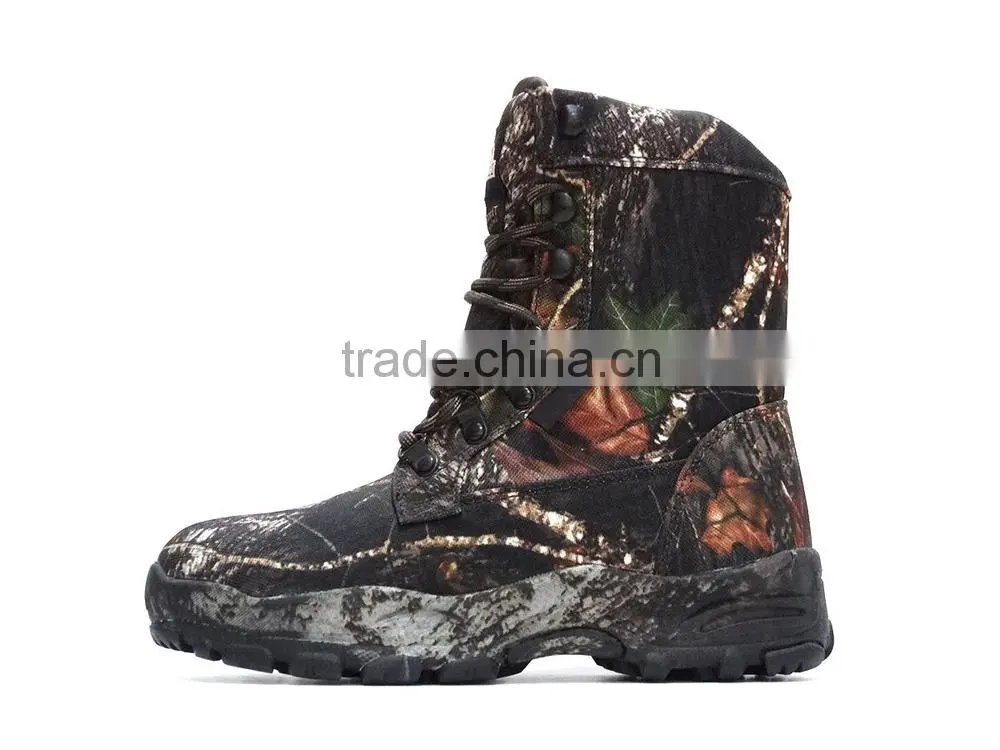 Full camouflage patent with 3M Thinsulate insulation waterproof hunting boots