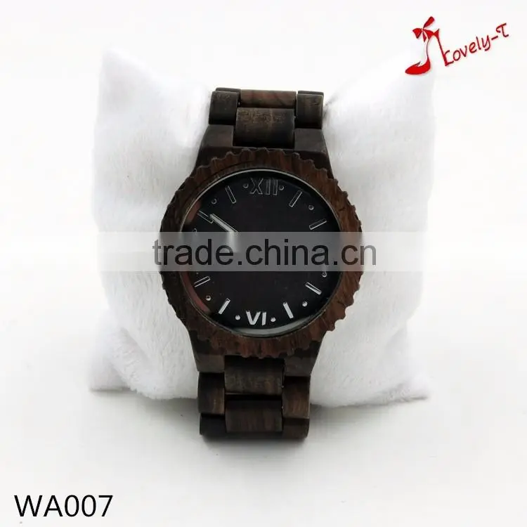 Hot selling 2016 stylish wooden watch mens new arrival leisure wrist watches