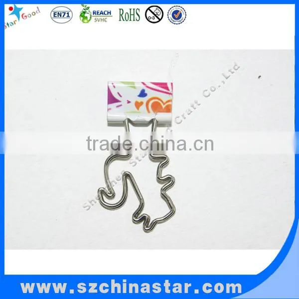 Promotional green jumbo binder clips