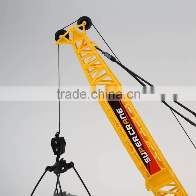 Wire control plastic crane with light for kids
