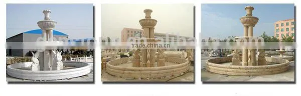 White Natural Marble Stone Garden Water Fountain