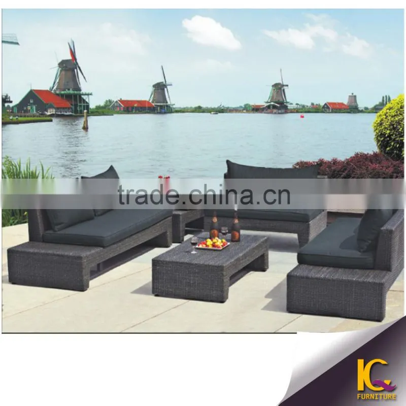 high quality patio sofa furniture rattan sofa cushion covers