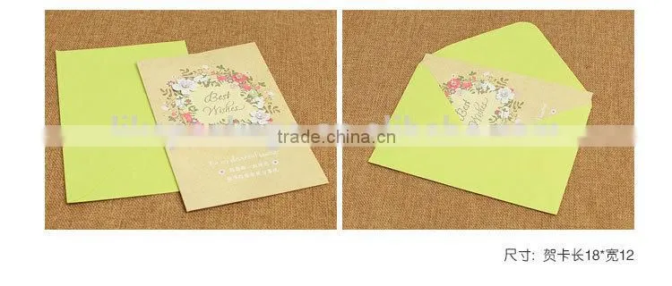 thanks giving greeting cards best wishes paper card