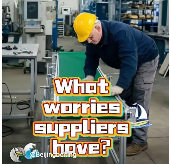 What worries do PVC belt conveyor suppliers have?