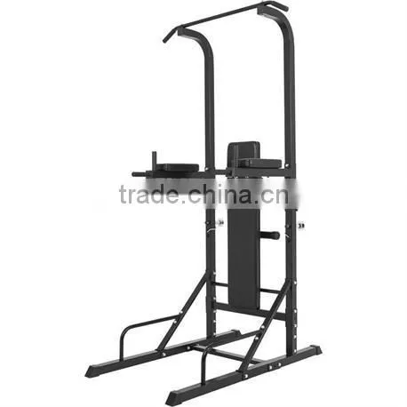 Multi Power Tower with Exercise Bench Pull Up Dip Station Home Use