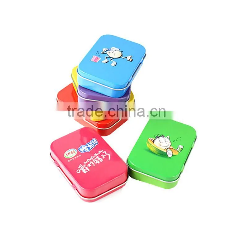 mint candy tin box