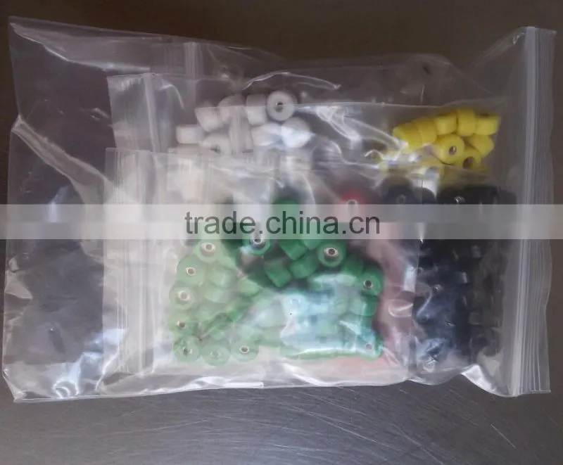 Supply cheap complete set multi color canada maple wood fingerboard wholesale fingerboard wheels