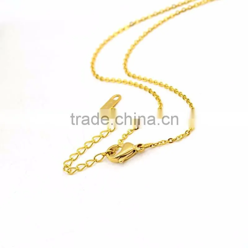Stainless steel gold necklace designs in 10 grams guitar pendant necklace