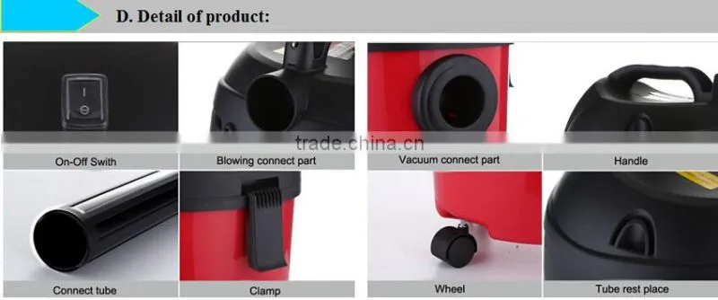 Hand Held Cyclone Portable Mini Vacuum Cleaner