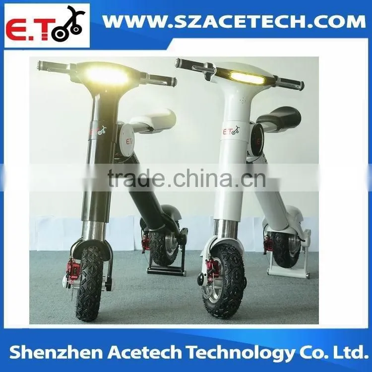 foldable 2 wheels electric golf cart scooter with max 35km distance range