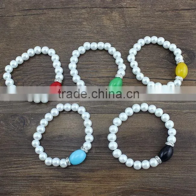 2015 fake pearl bracelet wholesale