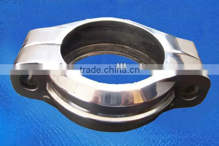 Dump valve spare parts/Clamp Coupling for pipe fittings max pressure:2000psi, 13.9mpa, 139bar Specifacation: DN 15- DN 3200