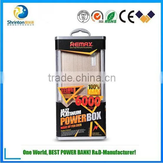 2015 new portable usb charger 8000mah bluetooth power bank