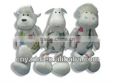 Innovative Product Washable Painting Plush Toy