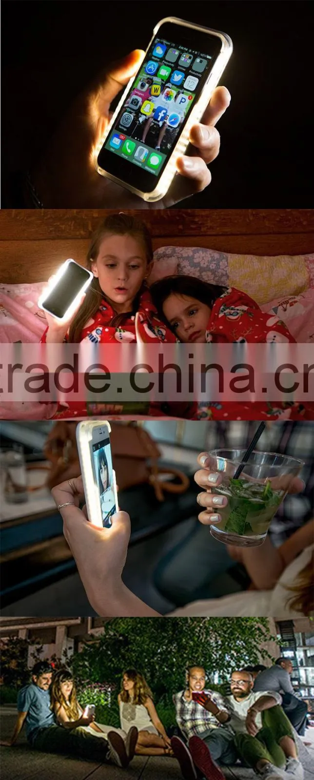 machine making 2016 factory OEM phone cover selfie led phone case galaxy s3 led light case led case for galaxy note 3