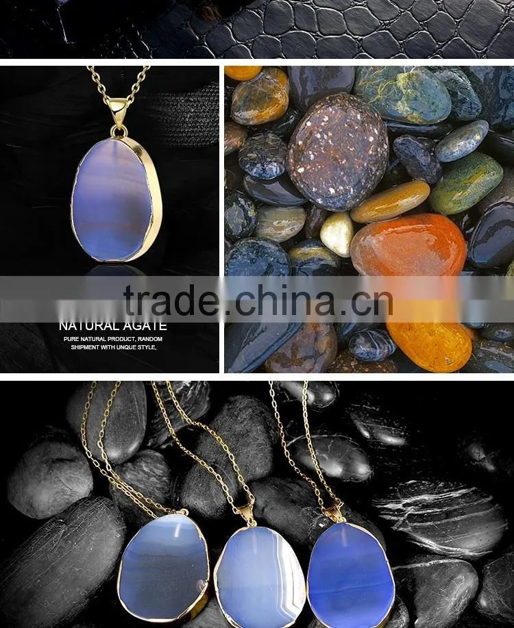 Popular fashion jewelry, Newest handmade crystal necklace