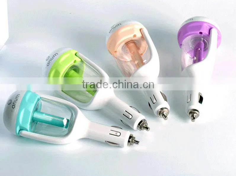 fashionable Mini Ultrasonic Humidifier USB Humidifier Mist Maker Fogger Car Atomizer Air Purifier