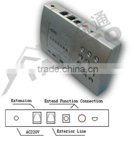 x10 smart building long distance telephone controller