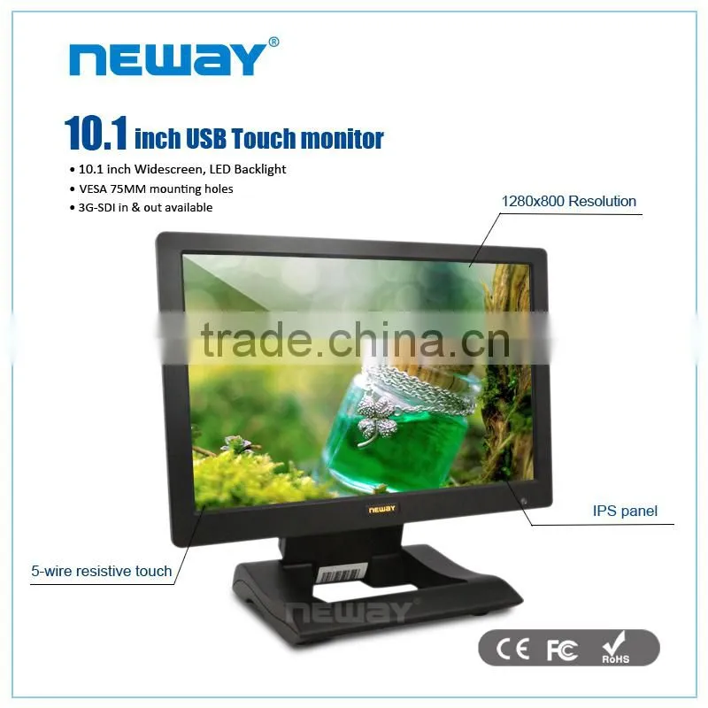 USB input powered desktop 1280x800 IPS monitor