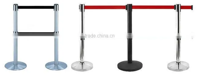 Queue Barrier Pole/Retractable Queue Pole