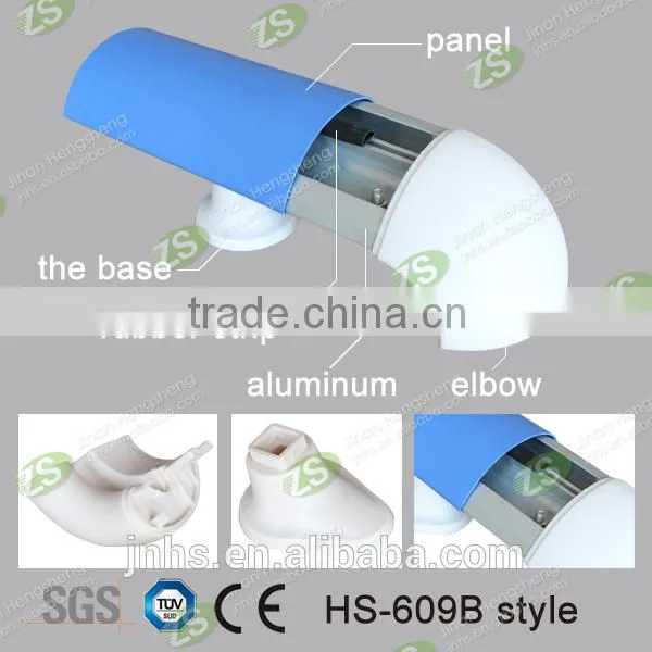 school used antibacterial crashworthy aluminium and pvc handrails