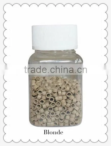 china hair products Hair extension apply micro rings,silicon micro ring,copper micro ring