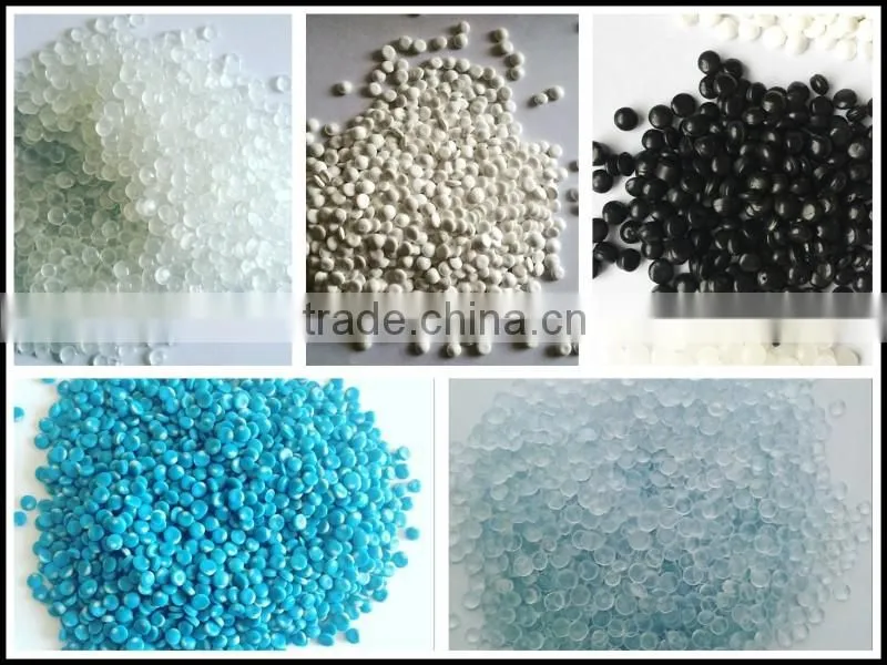 Plastic granule extruder