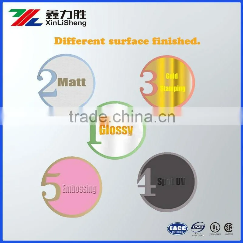 Full color printing handmade greeting card
