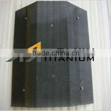 Ta-Ir Coated Titanium Electrode for Zinc Plating