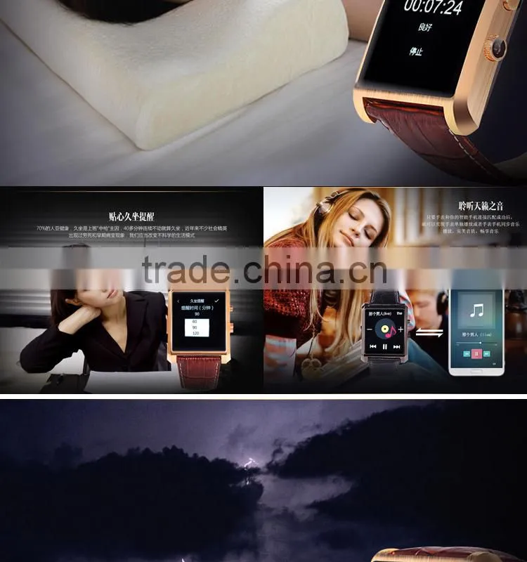 1.55inch IPS free view touch screen bluetooth 4.0 smartwatch
