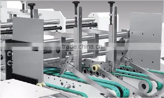 ZH-1450AC good price carton box folder gluer machine group type 4 6 corner box