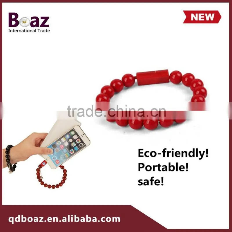 Colorful fashion universal bracelet charger cable for smartphone