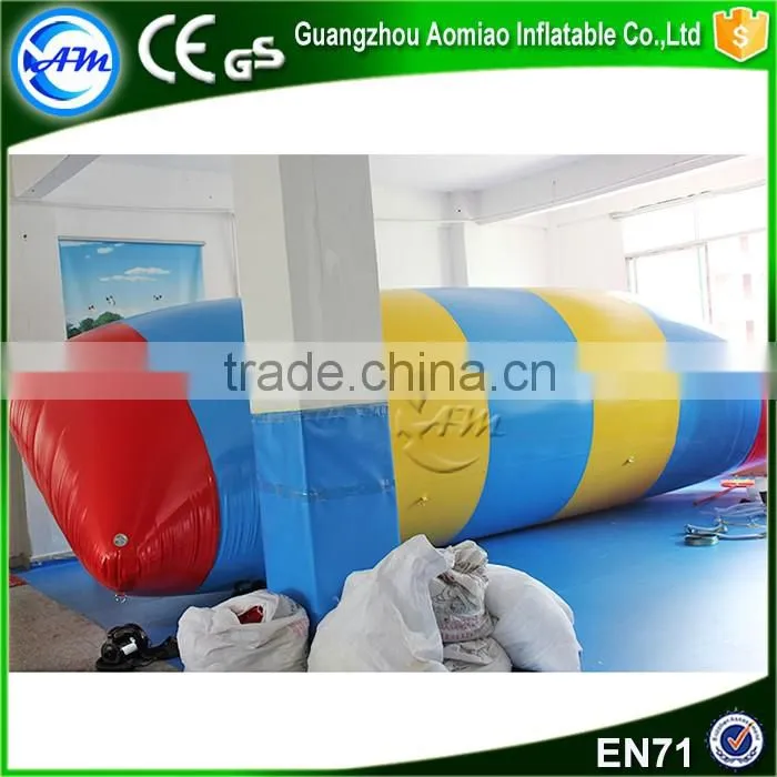 Good quality funny lake inflatable water blob pillow,blob balloon for sale